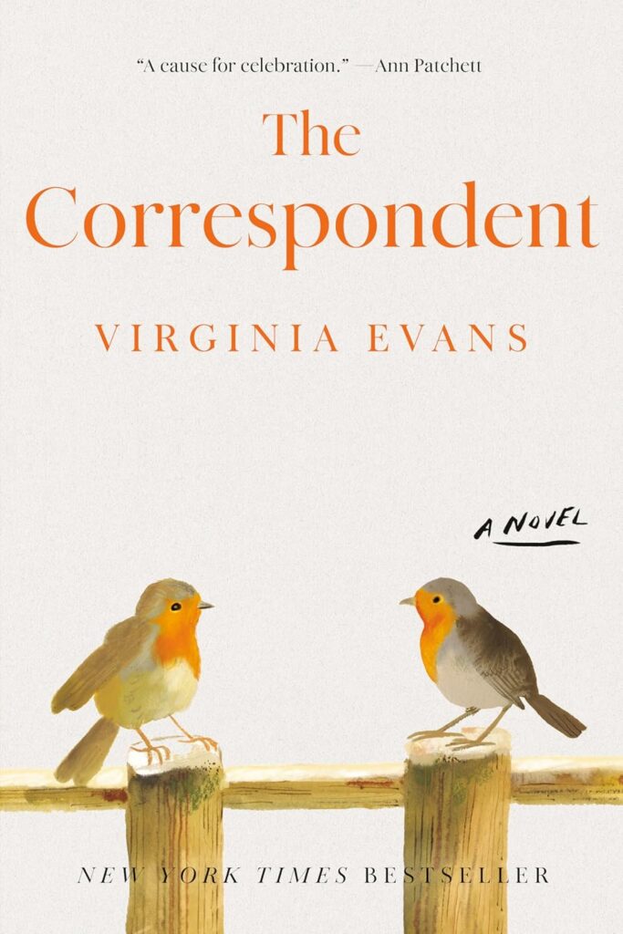 Book cover of The Correspondent by Virginia Evans
